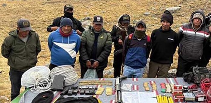 Poder Judicial libera a detenidos durante operativo policial contra minería ilegal en Apu Pisti